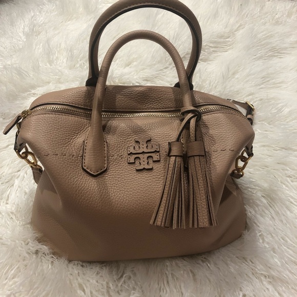 Tory Burch Handbags - McGraw Slouchy Leather Satchel